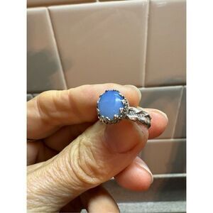 Ring, Ethiopian Opal in Sterling Silver Ring, size 6.5, NEW